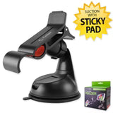 PHT850BKC - Car Windshield Dashboard Phone Holder for Phones up to 4.3 Inches Wide