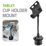 PHC19CN - Heavy Duty Tablet / Smartphone Cup Holder Mount with 360 Degree Rotation