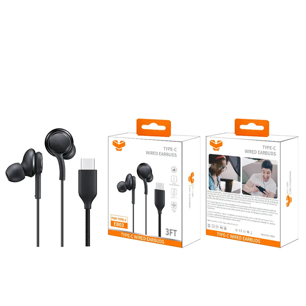 Vitog Eb03 type-c wired earbuds