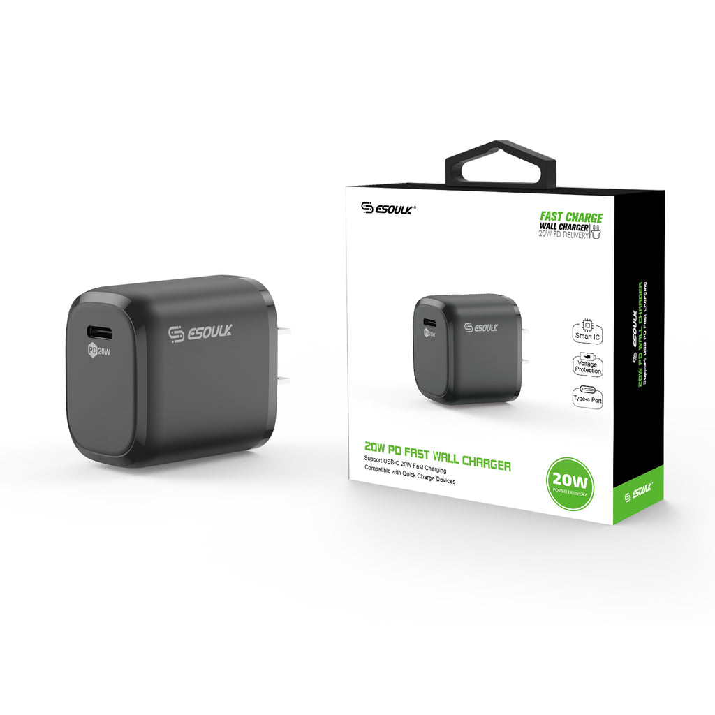 EA17-BK 20W USB-C PD Wall Adapter