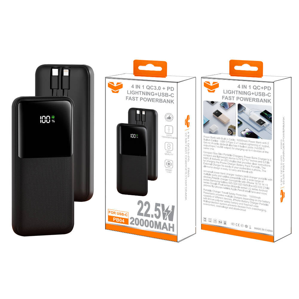 Vitog PB04 4 in 1 Powerbank 20000mAh