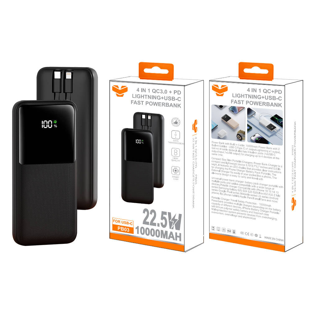 Vitog PB03 4 in 1 Powerbank 10000mAh