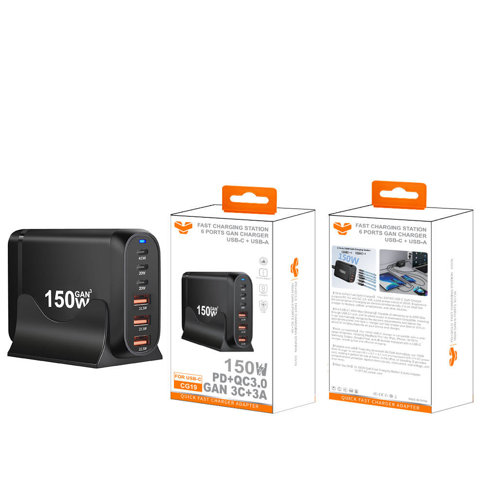 Vitog CG19 150W 3C+3A Fast Charging Station
