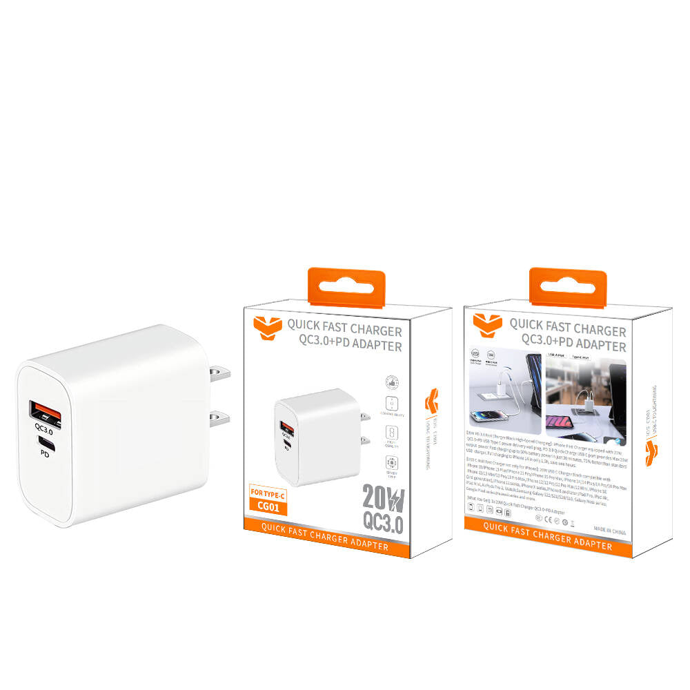 Vitog CG01 20W QC3.0+PD Wall Charger