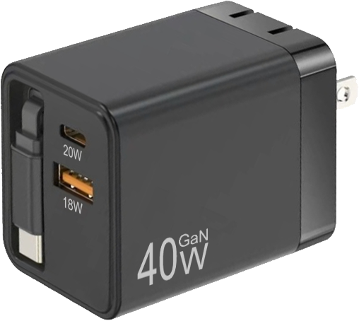 Vitog CG08 40W QC3.0+PD GaN Wall Charger