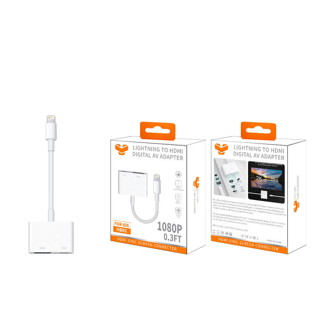 Vitog HD01 8pin to HDMI Adapter