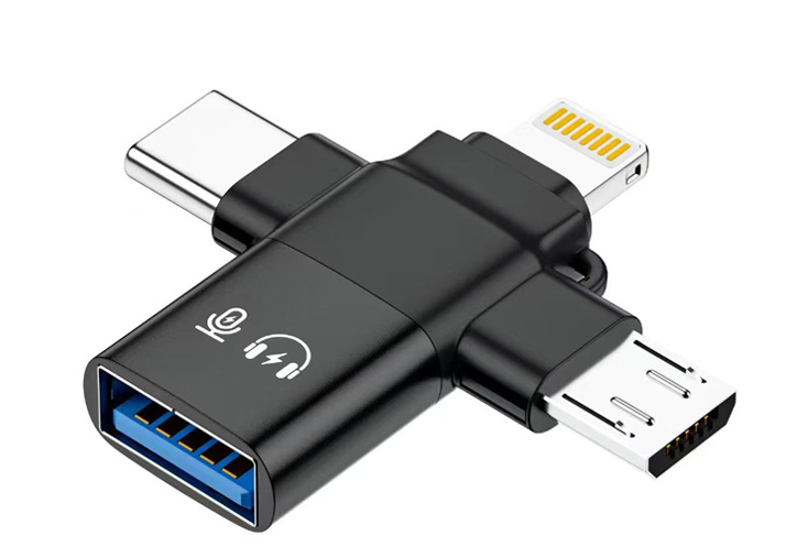 Vitog HD03 3 in 1 OTG Adapter