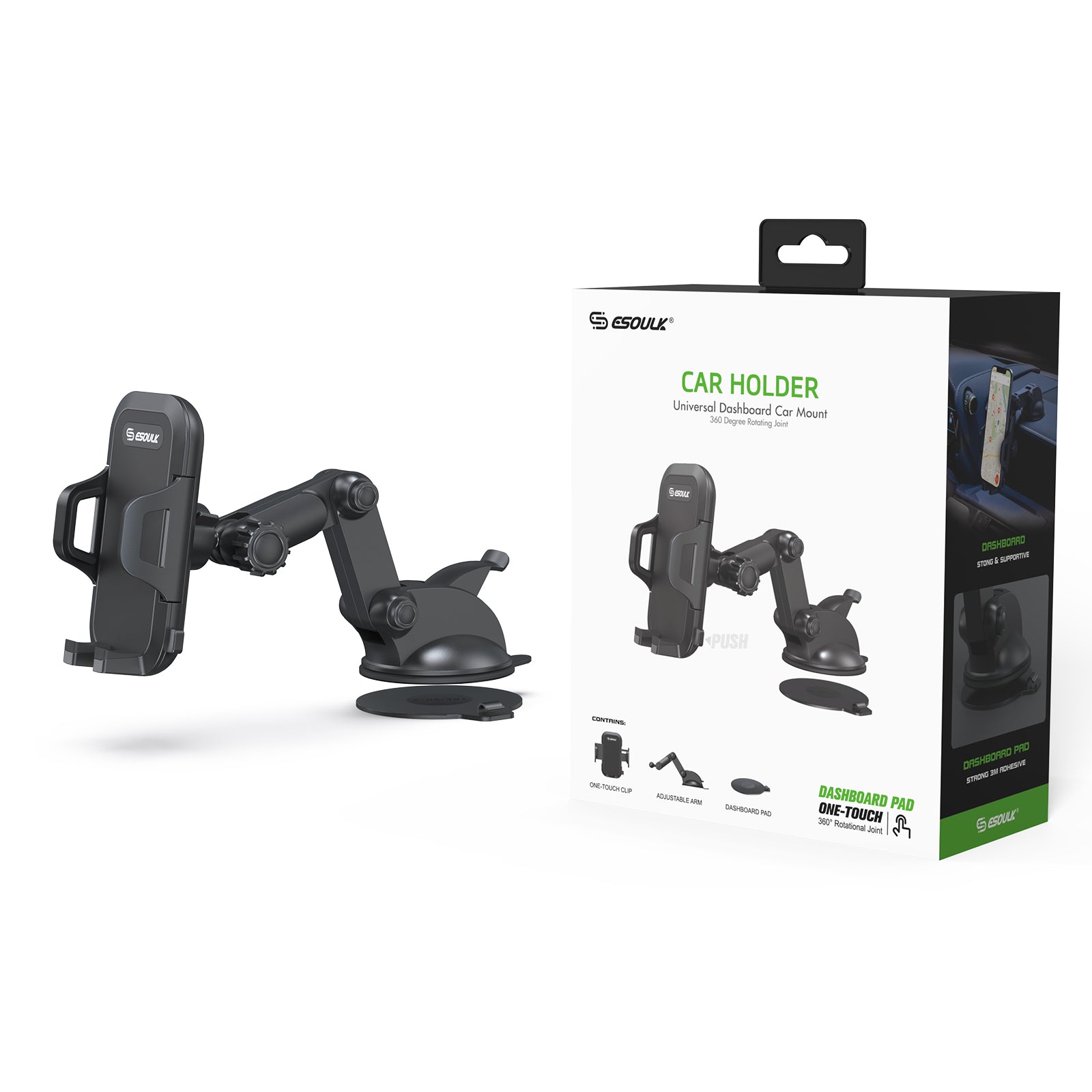 EH41BK UNIVERSAL DASHBOARD CAR MOUNT