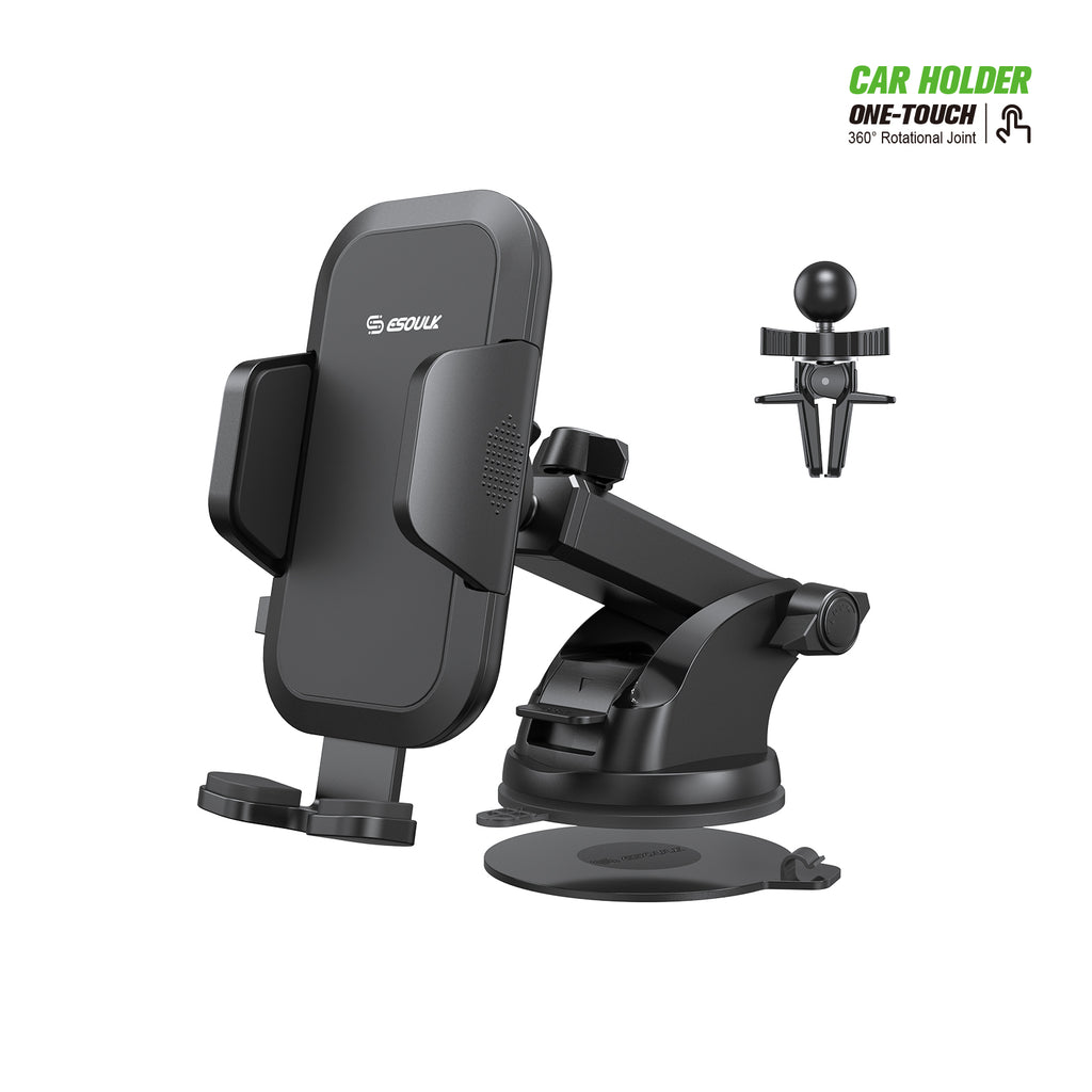 EH42BK Air Vent & Dashboard 2 In 1 Car Phone Mount