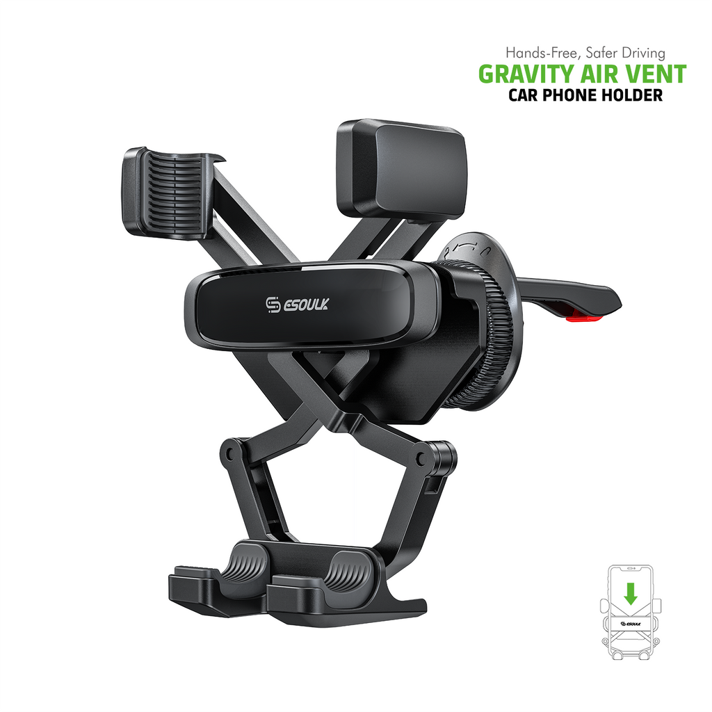 EK-3003BK Gravity Air Vent Car Phone Holder