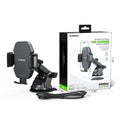 EK-3012BK 15W Wireless Fast Charging Car Charger