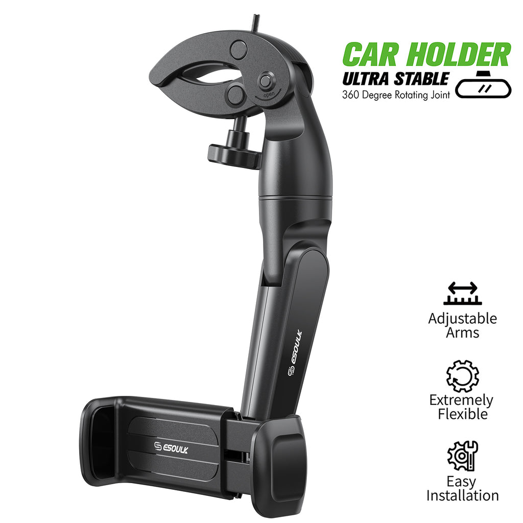 EK-3013BKCar Rearview Mirror Phone Holder