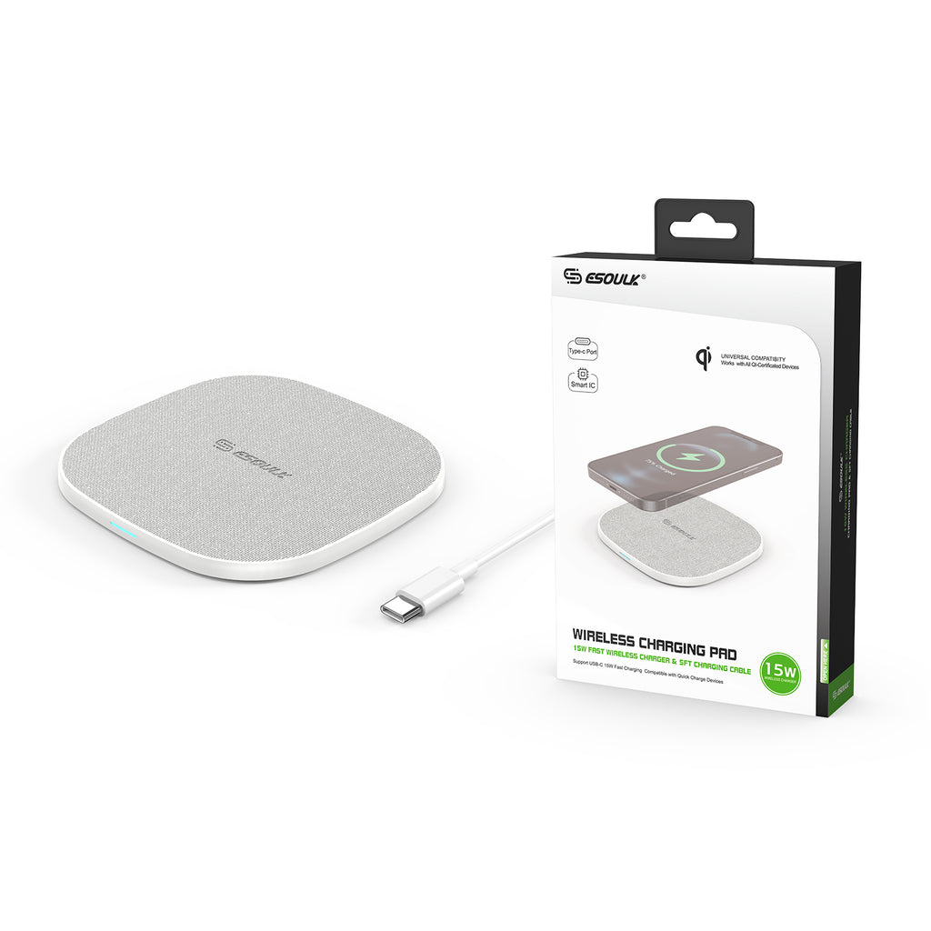EW06-WH 15W QI Wireless Charger